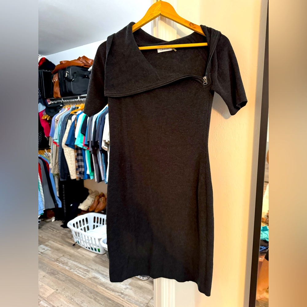 CK knit dress